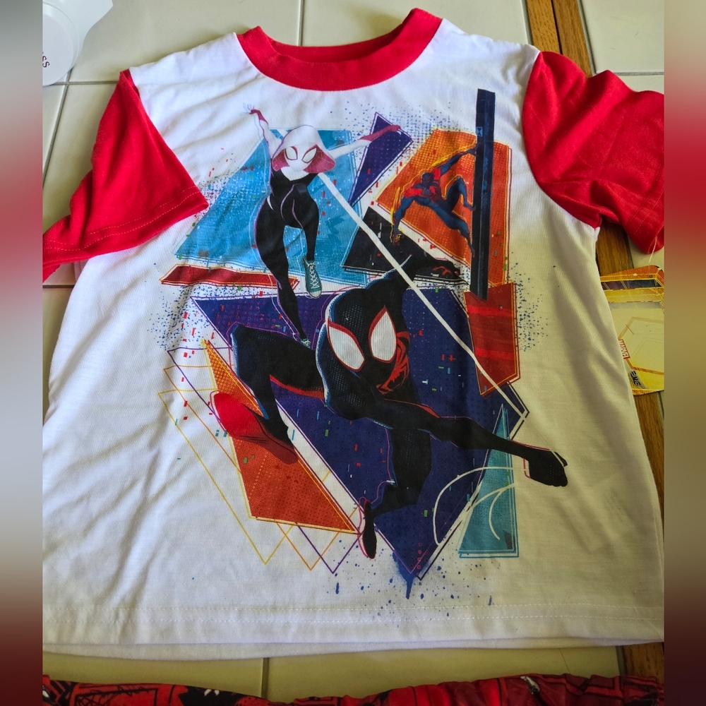 Boys Size 10 SpiderMan Kids Pajama Set - Picture 2 of 7